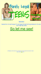 Mobile Screenshot of barelylegal.hardcre.com